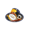 Bộ ly và đĩa sứ Carmani Espresso cup - V. Van Gogh, Cafe Terrace at Night 100ml