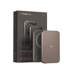Pin dự phòng 3-in-1 PowerCube by MiPow Ultra-Slim MagSafe 5000mAh (Chứng chỉ CCC) – Sạc không dây cho iPhone / Apple Watch / AirPods | Chính hãng tại Tám Táo