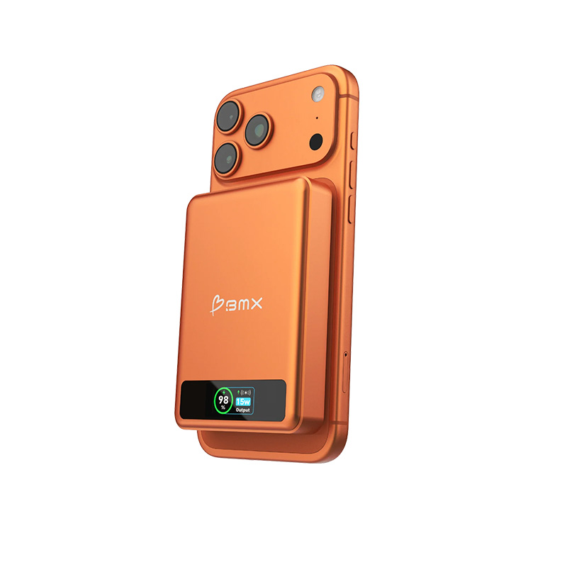 Sạc Dự Phòng Pin Thể Rắn BMX SolidSafe™ 30W 10000mAh Qi2 MagSafe Chính Hãng – Táo Tám
