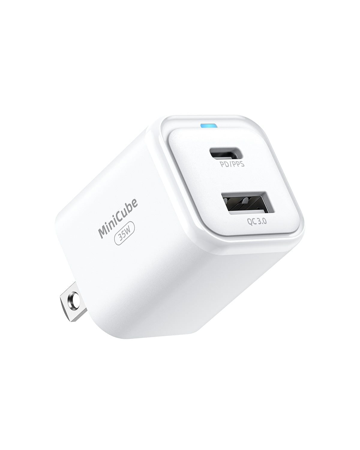 SẠC NHANH IPHONE|SMARTPHONE INNOSTYLE MINICUBE GAN II PD/PPS 35W 2 CỔNG – IC35CAWHT