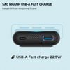 Sạc Dự Phòng Không Dây Energizer QM10002PQBK 10.000mAh 22.5W MagSafe - Hàng Táo Tám
