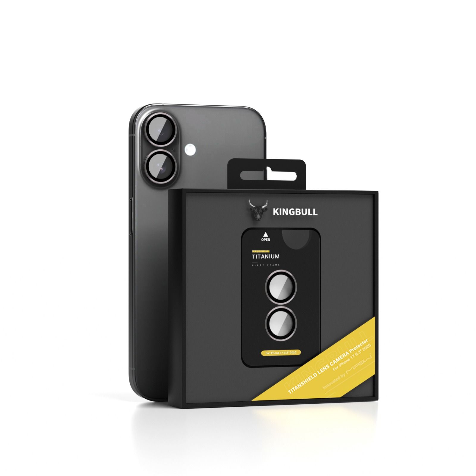 Lens Camera Mipow Kingbull Titanshield iPhone 17 6.3” 2025
