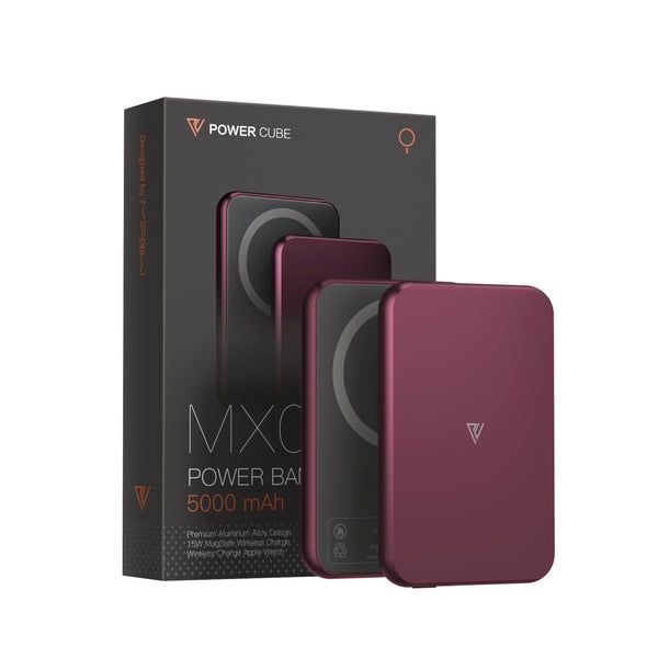 Pin Dự Phòng MIPOW POWERCUBE MX05 5000mAh 3-in-1 Ultra-Slim MagSafe Sạc iPhone, Apple Watch, AirPods CCC - HÀNG TÁO TÁM
