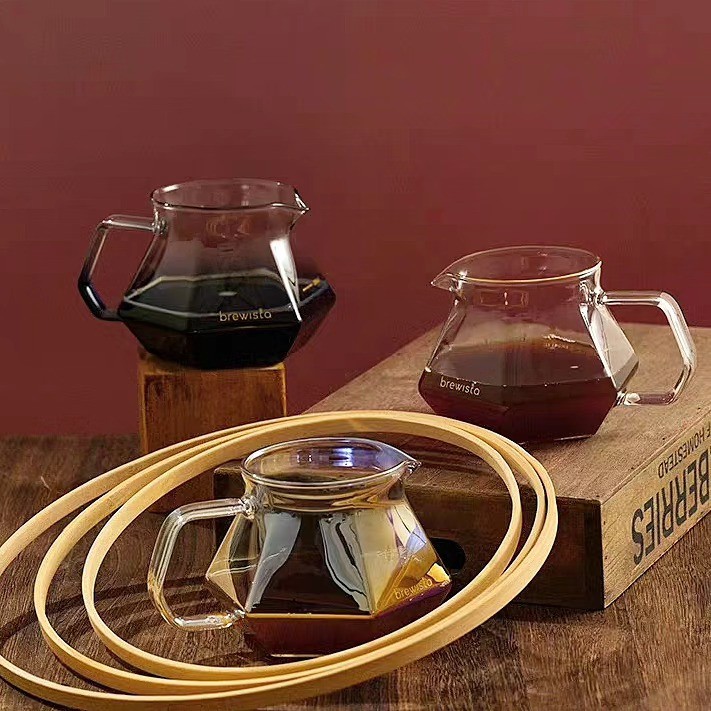 Bình Server Brewista X-Series 400ml – Bình Đựng Cà Phê Pour Over Thủy Tinh Chịu Nhiệt Chính Hãng