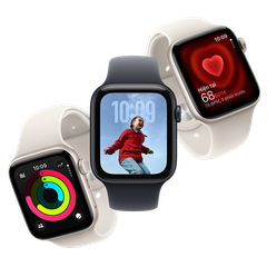 Đồng hồ thông minh Apple Watch SE 3 2025 - GPS - Vỏ Nhôm Dây Cao Su - Hàng Táo Tám