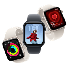 Đồng hồ thông minh Apple Watch SE 3 2025 - GPS + Cellular - Vỏ Nhôm Dây Cao Su - Hàng Táo Tám