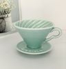 Phễu Lọc Cà Phê V60 Brewista Dripper Sứ Cao Cấp – Translucent Jade Green Pour Over Chính Hãng