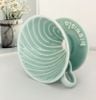 Phễu Lọc Cà Phê V60 Brewista Dripper Sứ Cao Cấp – Translucent Jade Green Pour Over Chính Hãng