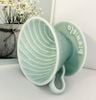 Phễu Lọc Cà Phê V60 Brewista Dripper Sứ Cao Cấp – Translucent Jade Green Pour Over Chính Hãng