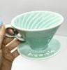 Phễu Lọc Cà Phê V60 Brewista Dripper Sứ Cao Cấp – Translucent Jade Green Pour Over Chính Hãng