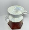 Phễu Lọc Cà Phê V60 Brewista Dripper Sứ Cao Cấp – Shell White (Trắng Ánh Xà Cừ) Pour Over Chính Hãng