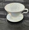 Phễu Lọc Cà Phê V60 Brewista Dripper Sứ Cao Cấp – Shell White (Trắng Ánh Xà Cừ) Pour Over Chính Hãng