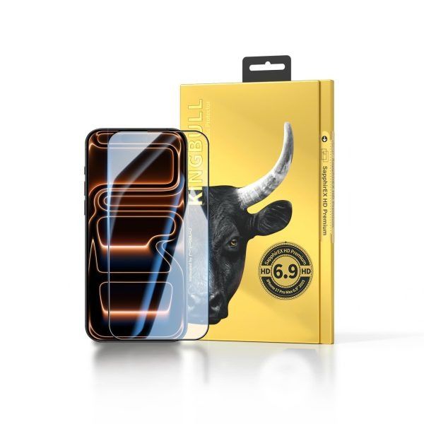 Kính Cường Lực Sapphire Mipow Kingbull SapphirEX HD Premium iPhone 17 Series
