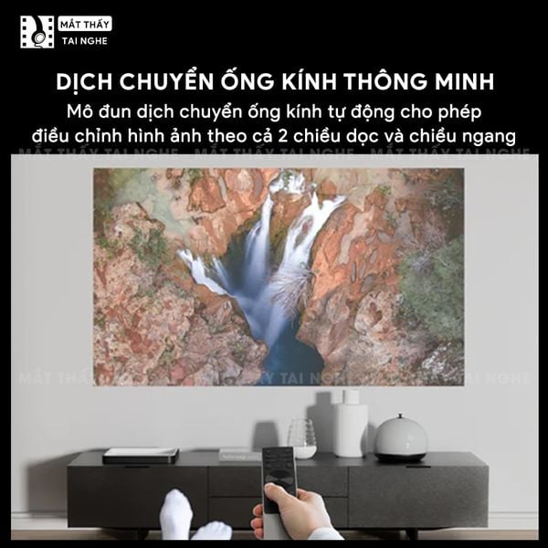 Xgimi Titan - Máy chiếu 4K chuyên nghiệp đầu tiên của Xgimi, sử dụng công nghệ Laser kép cao cấp, độ phân giải chuẩn 4K UHD, độ sáng 5000 ISO Lumens, tương phản 5.000.000:1, đạt chứng nhận IMAX Enhanced & Dolby Vision và tích hợp loa Harman Kardon