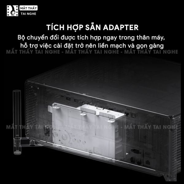 Xgimi Titan - Máy chiếu 4K chuyên nghiệp đầu tiên của Xgimi, sử dụng công nghệ Laser kép cao cấp, độ phân giải chuẩn 4K UHD, độ sáng 5000 ISO Lumens, tương phản 5.000.000:1, đạt chứng nhận IMAX Enhanced & Dolby Vision và tích hợp loa Harman Kardon