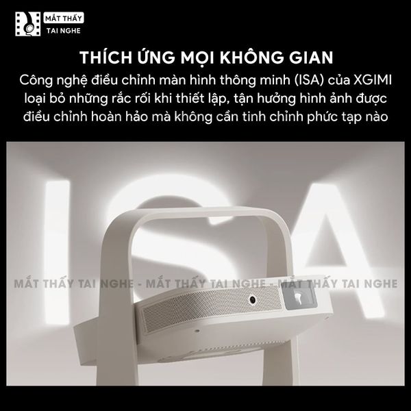 Xgimi Elifn Flip Plus - Máy chiếu thông minh tích hợp Google TV và Netflix chính chủ, sử dụng công nghệ DLP, độ sáng 500 ISO lumens, độ phân giải chuẩn Full HD cho hình ảnh và màu sắc cực đẹp