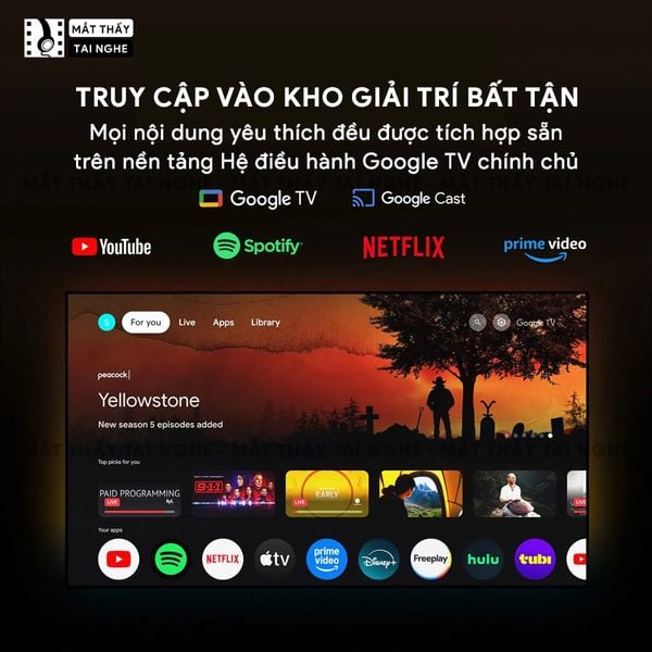 JMGO N3 Ultimate - Máy chiếu thông minh tích hợp Google TV và bản quyền Netflix chính chủ, độ phân giải 4K UHD 3840x2160p, độ sáng 5.800 ISO lumens, hỗ trợ xem phim chuẩn 3D và Dolby Vision