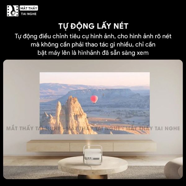 Xgimi Elifn Flip Plus - Máy chiếu thông minh tích hợp Google TV và Netflix chính chủ, sử dụng công nghệ DLP, độ sáng 500 ISO lumens, độ phân giải chuẩn Full HD cho hình ảnh và màu sắc cực đẹp