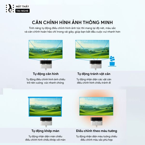 Epson EF-72 - Máy chiếu mini thông minh tích hợp Google TV, sử dụng công nghệ 3LCD độc quyền kết hợp nguồn sáng RGB-LED tiên tiến, độ phân giải 4K PRO-UHD, độ sáng 1.000 ISO lumens, tương phản 5.000.000:1 cho hình ảnh và màu sắc cực đẹp