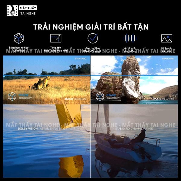 Xgimi Aura 2 New - Máy chiếu siêu gần 4K thông minh tích hợp Google TV, sử dụng công nghệ Dual Light 2.0, đạt chứng nhận IMAX Enhanced, độ phân giải chuẩn 4K UHD, độ sáng 2300 ISO Lumens, loa Harman Kardon và Dolby Vision
