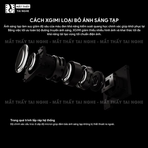 XGIMI Aura 3 Max - Máy chiếu siêu gần 4K thông minh tích hợp Google TV, sử dụng công nghệ RGB Triple-Laser, đạt chứng nhận IMAX Enhanced, độ phân giải chuẩn 4K UHD, độ sáng 5700 ISO Lumens, loa Harman Kardon và Dolby Vision