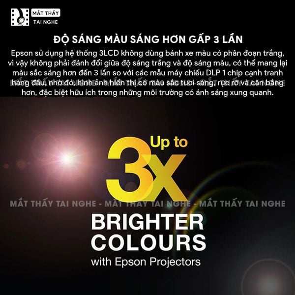 Epson Lifestudio Grand EH-LS670 - Máy chiếu siêu gần 4K thông minh tích hợp Google TV và Netflix chính chủ, độ phân giải chuẩn 4K UHD 3840x2160p, độ sáng 3.600 lumen, tương phản siêu cao 5.000.000:1