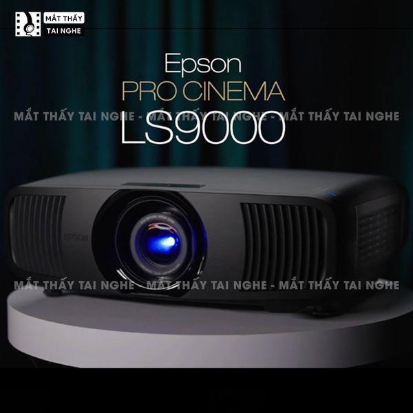 Epson EH-LS9000 - Máy chiếu chuyên dụng cho home cinema cao cấp, sử dụng công nghệ 3LCD độc quyền kết hợp nguồn sáng Laser tiên tiến, độ sáng 2.200 ansi lumesn, độ phân giải 4K UHD và tương phản cực cao 2.500.000:1