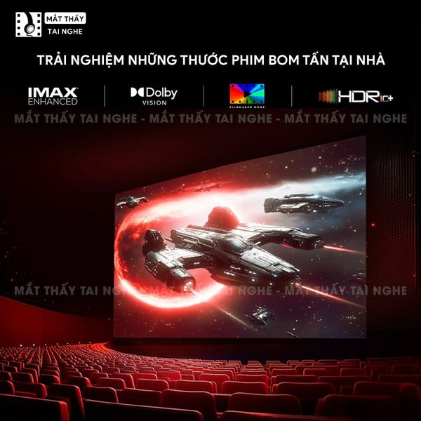 XGIMI Horizon 20 Max - Máy chiếu 4K thông minh tích hợp Google TV, sử dụng công nghệ RGB Triple Laser, độ phân giải chuẩn 4K UHD, độ sáng 5700 ISO Lumens, đạt chứng nhận IMAX Enhanced & Dolby Vision và tích hợp loa Harman Kardon