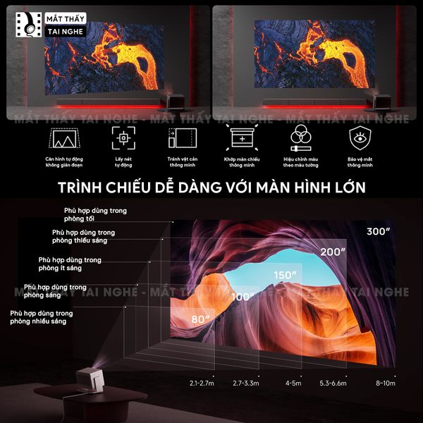XGIMI Horizon 20 Max - Máy chiếu 4K thông minh tích hợp Google TV, sử dụng công nghệ RGB Triple Laser, độ phân giải chuẩn 4K UHD, độ sáng 5700 ISO Lumens, đạt chứng nhận IMAX Enhanced & Dolby Vision và tích hợp loa Harman Kardon