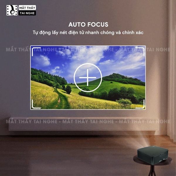 Xview NF300 GTV - Máy chiếu LED LCD sáng nhất hiện nay, độ sáng lên đến 1.800 ansi, phân giải thực chuẩn Full HD 1080p, hỗ trợ hệ điều hành Google TV mượt mà và chứng chỉ xem Netflix