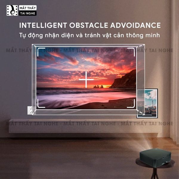 Xview NF300 GTV - Máy chiếu LED LCD sáng nhất hiện nay, độ sáng lên đến 1.800 ansi, phân giải thực chuẩn Full HD 1080p, hỗ trợ hệ điều hành Google TV mượt mà và bản quyền Netflix chính chủ