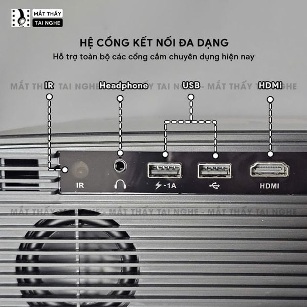Xview NF300 GTV - Máy chiếu LED LCD sáng nhất hiện nay, độ sáng lên đến 1.800 ansi, phân giải thực chuẩn Full HD 1080p, hỗ trợ hệ điều hành Google TV mượt mà và chứng chỉ xem Netflix