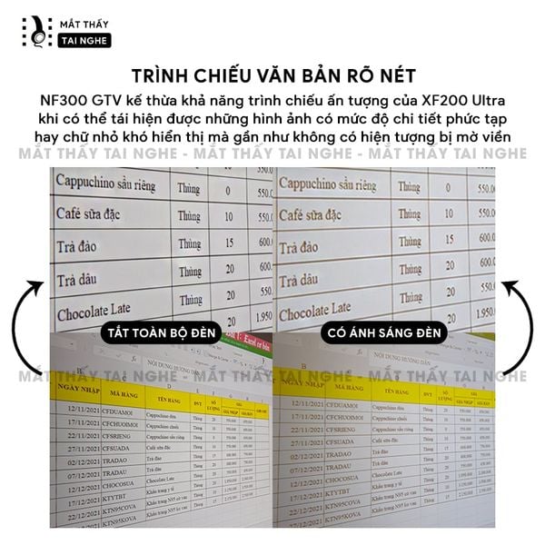 Xview NF300 GTV - Máy chiếu LED LCD sáng nhất hiện nay, độ sáng lên đến 1.800 ansi, phân giải thực chuẩn Full HD 1080p, hỗ trợ hệ điều hành Google TV mượt mà và chứng chỉ xem Netflix