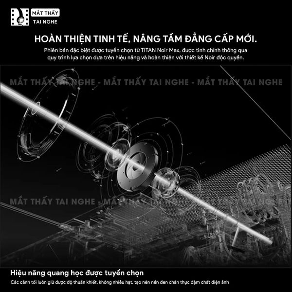 XGIMI Titan Noir Ultra Max - Máy chiếu 4K thông minh cao cấp, tích hợp Google TV, sử dụng công nghệ RGB Triple Laser, độ phân giải chuẩn 4K UHD, độ sáng 8.000 ISO Lumens, đạt chứng nhận IMAX Enhanced & Dolby Vision và tích hợp loa Harman Kardon