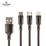  Cáp Sạc TUCANO 3in1 Multi USB 