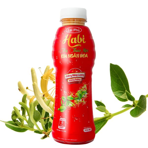 Habi 无糖金银花茶 450ml