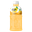 320ml A-Dew Double Mango Juice Drink With Nata De Coco