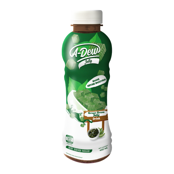 450ml A-Dew Green Grass Jelly Drink