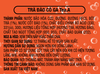 Trà Đào Có Ga Tea.A Sparkling Chai 1.46L – PHIÊN BẢN TẾT