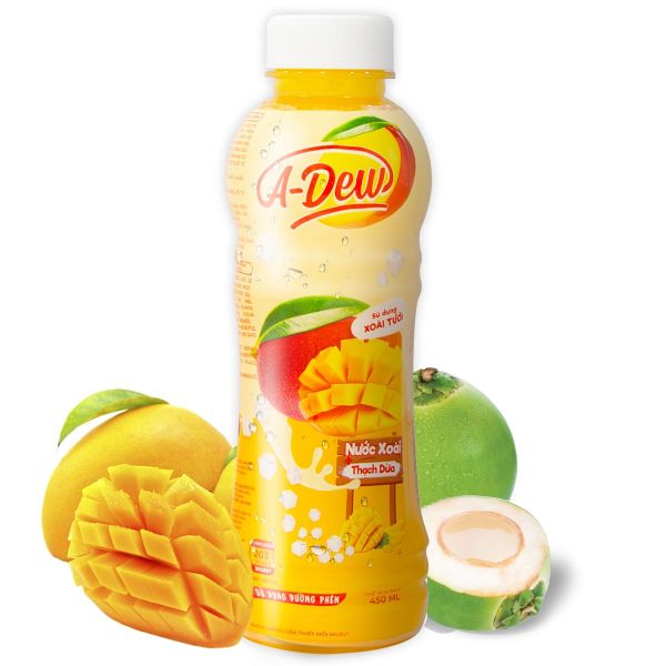 A-Dew 芒果椰子冻饮料 450ml