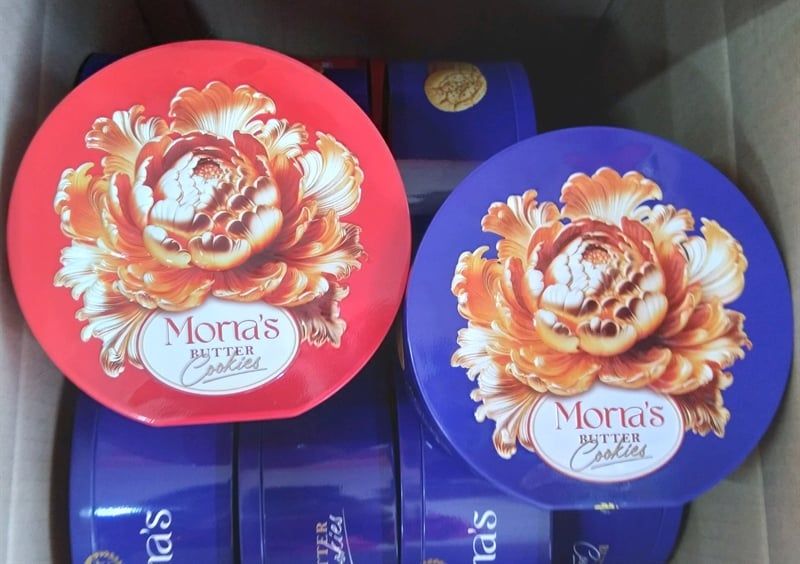 Bánh moras hộp sắt 110g