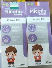 Dung dịch xịt mũi Micotin sanofa Ectoin 2% 15ml