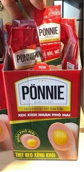 Xúc xích Ponnie nhân phômai