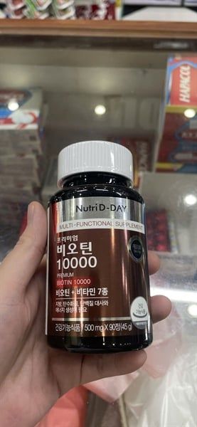 Premium Biotin 10000mg Nutri d-day H90v
