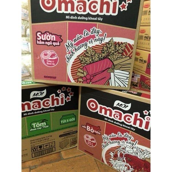 Mì Omachi bò hầm