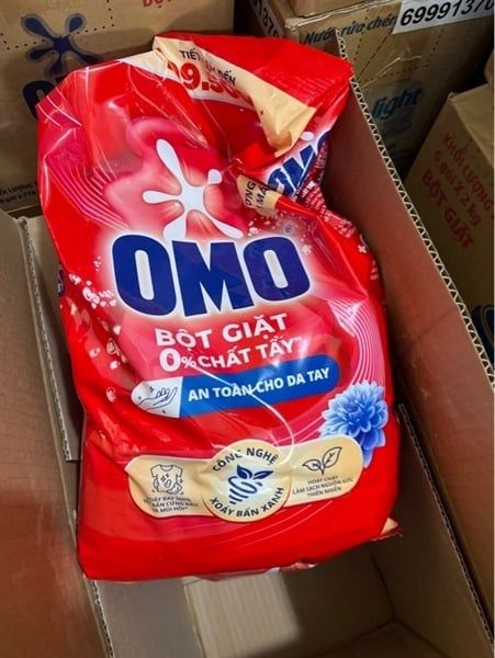 Bột giặt Omo 5,5 kg ko chất tẩy