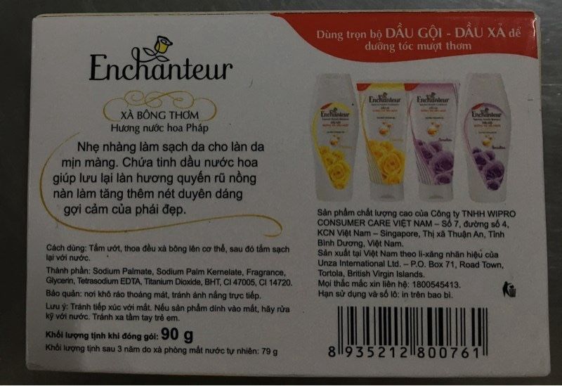 Xà bông ench thơm charming 90g