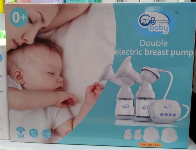 Máy hút sữa điện đôi plus GB Baby