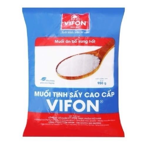 MUỐI TINH sấy cao cấp Vifon 450GR