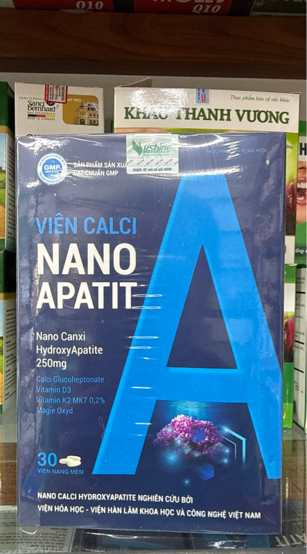 Viên Calci Nano Apatit vshine 30 viên